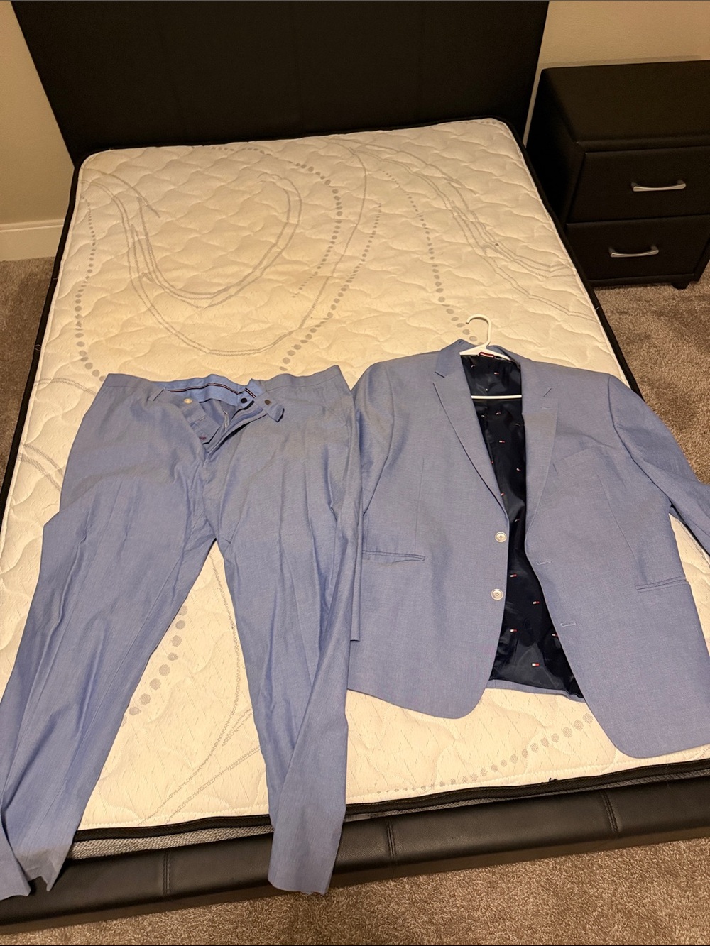 Tommy Hilfiger Light Blue Men's Two-Piece Suit